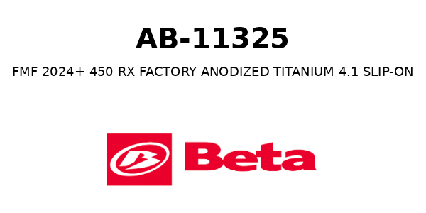 Beta USA Product Label